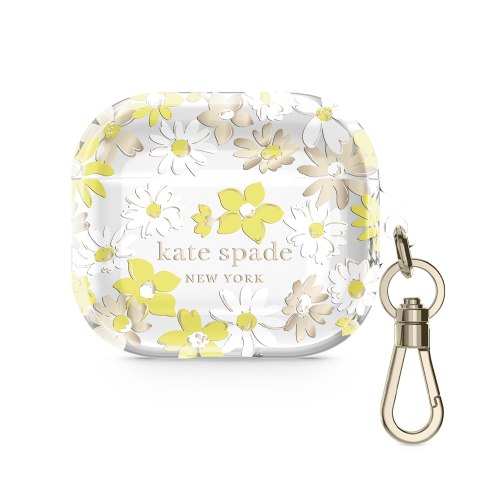 【kate spade】AirPods 3 精品保護套 黃花風鈴
