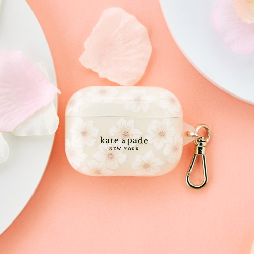 【kate spade】AirPods Pro (第 2 代) 保護殼套 經典蜀葵
