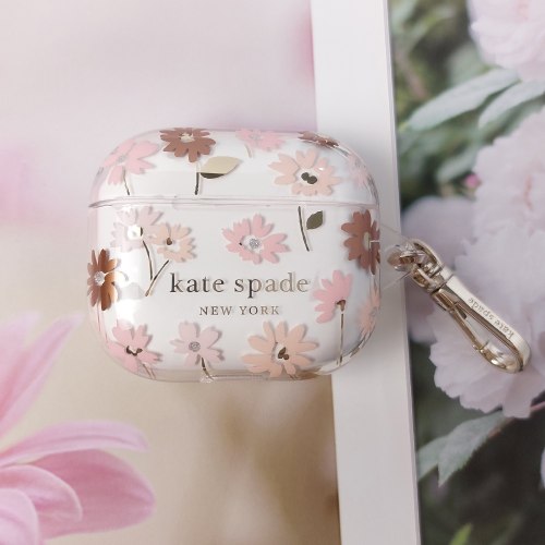 【kate spade】AirPods 3 精品保護套 初春花語
