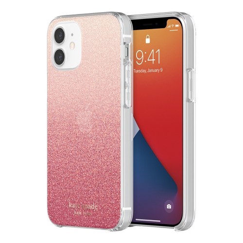 iPhone12mini 手機殼-漸層紅