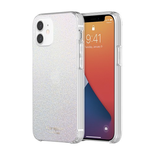 iPhone12mini 手機殼-閃亮白