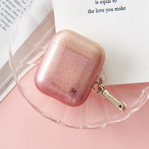 AirPods 1/2代 保護套-漸層紅