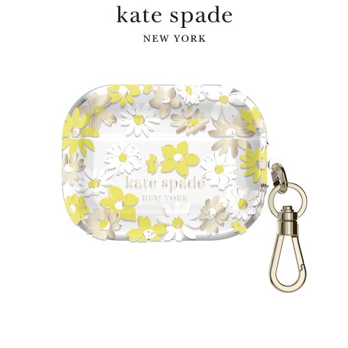 【kate spade】AirPods Pro 精品保護套 黃花風鈴