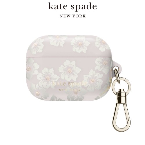 【kate spade】AirPods Pro (第 2 代) 保護殼套 經典蜀葵